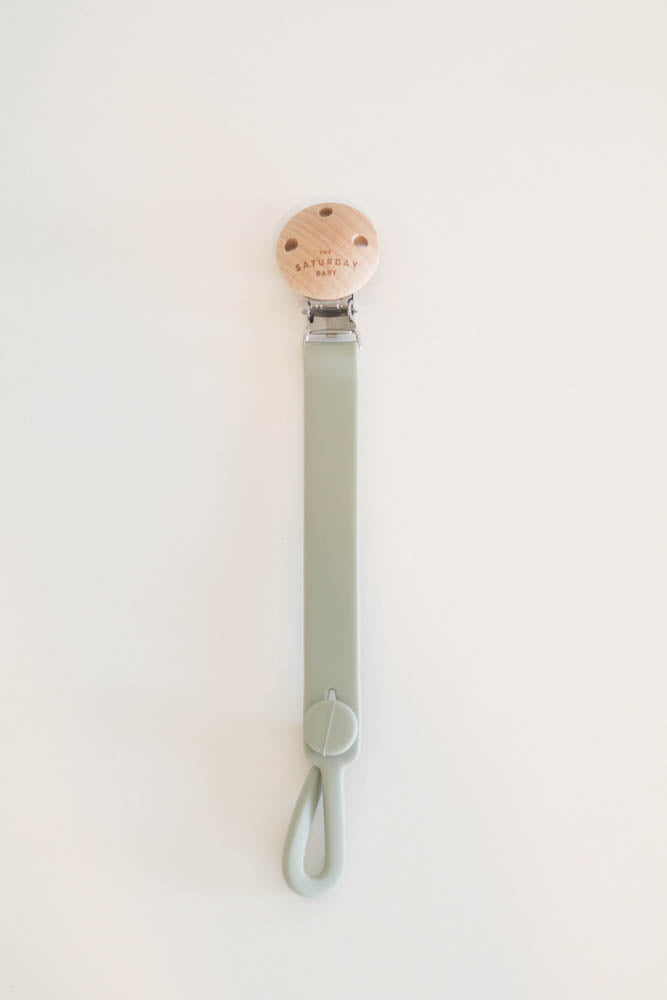 Sage Pacifier Clip