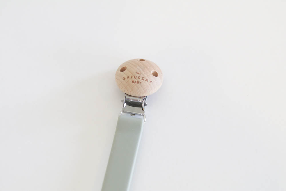 Sage Pacifier Clip