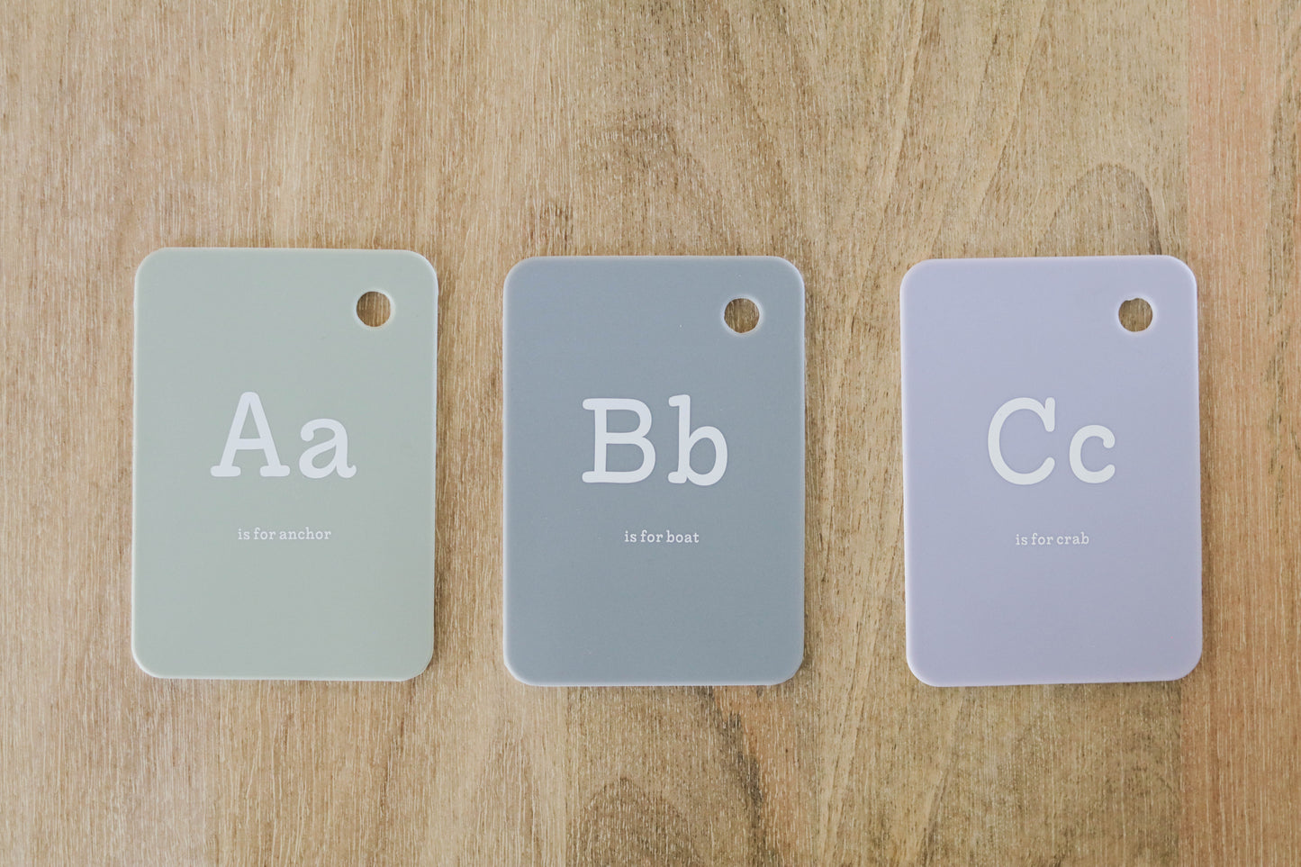 Silicone ABC Flashcards