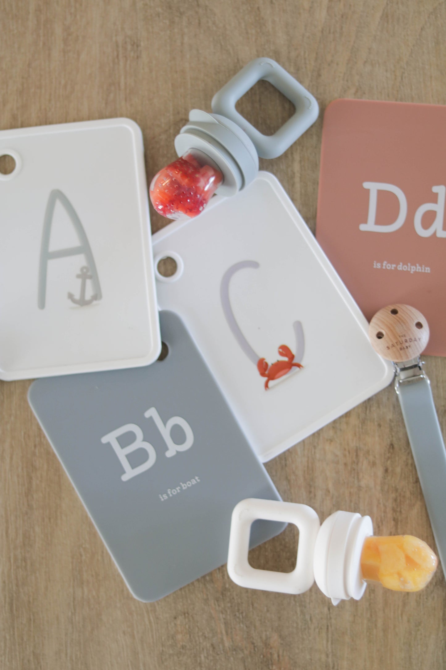 Silicone ABC Flashcards