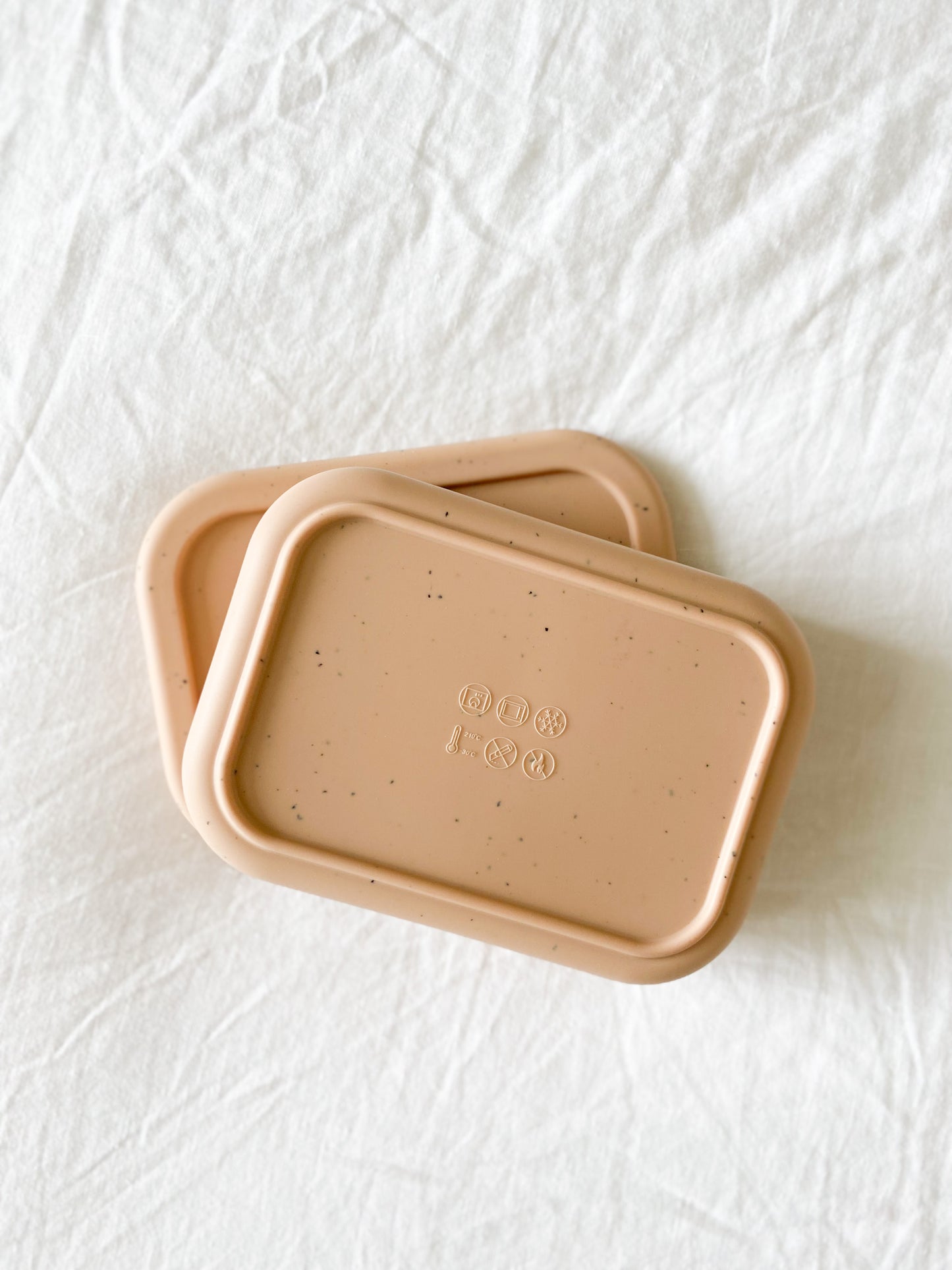 Silicone Bento Box Sand Speckled