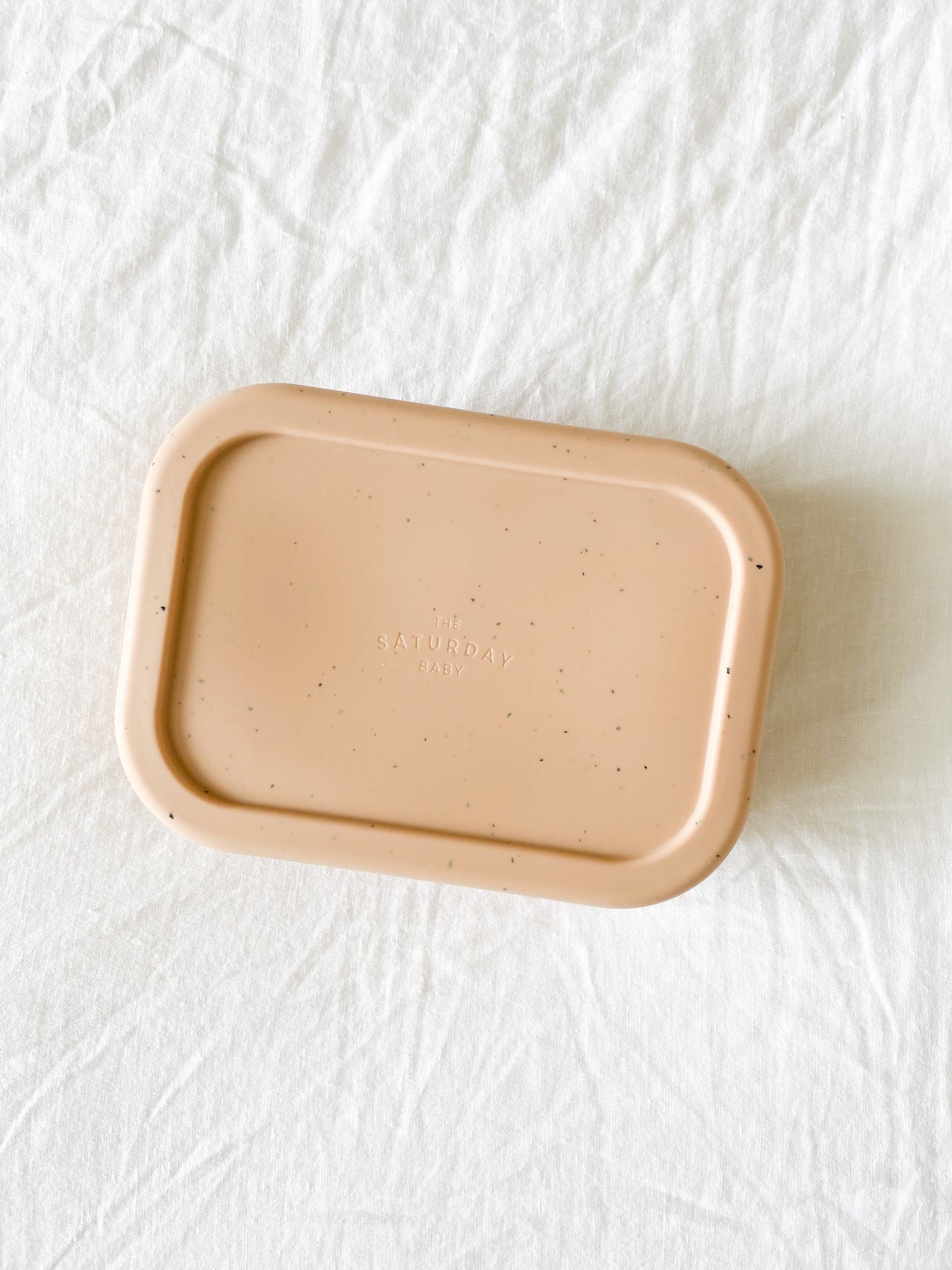 Silicone Bento Box Sand Speckled