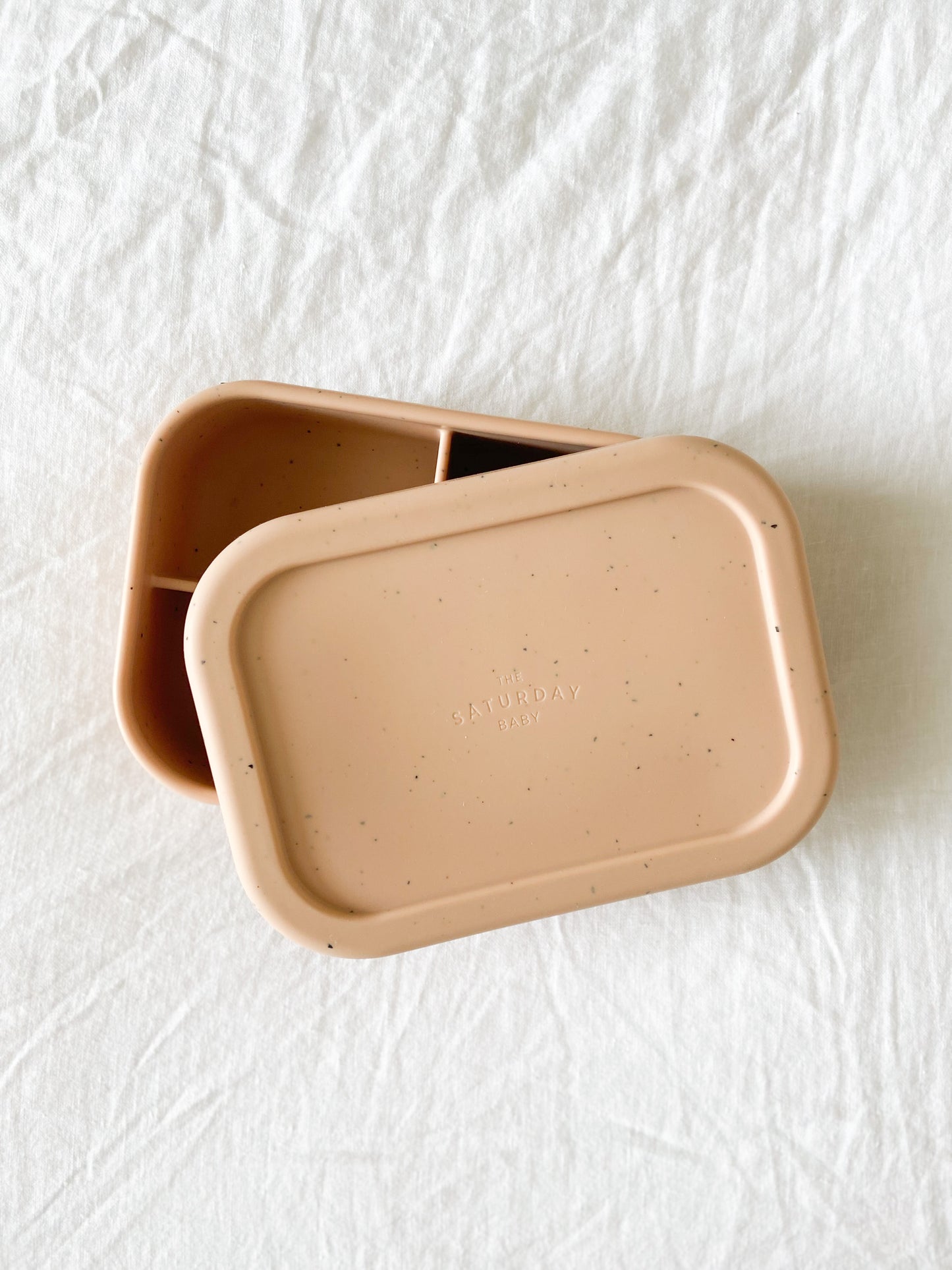 Silicone Bento Box Sand Speckled