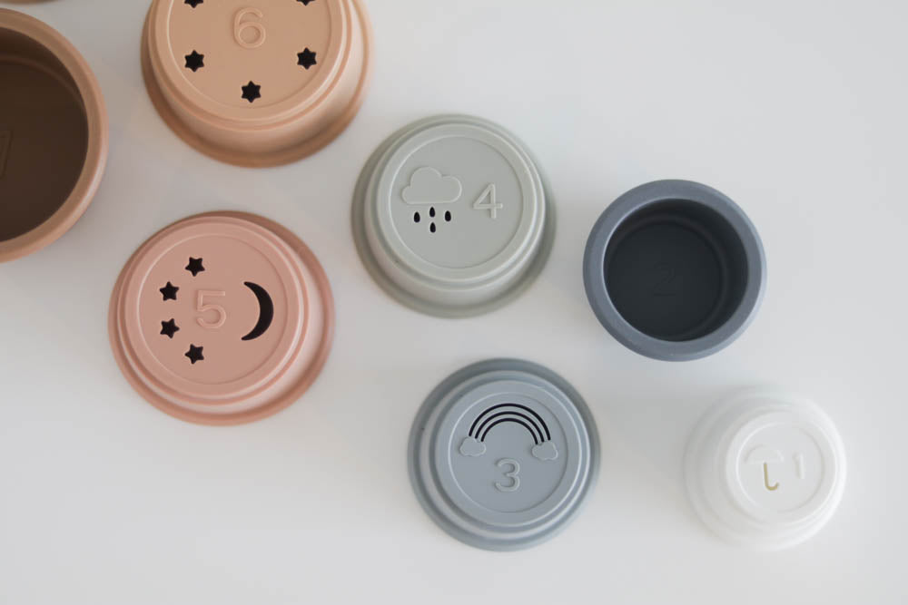 Silicone Stacking Cups