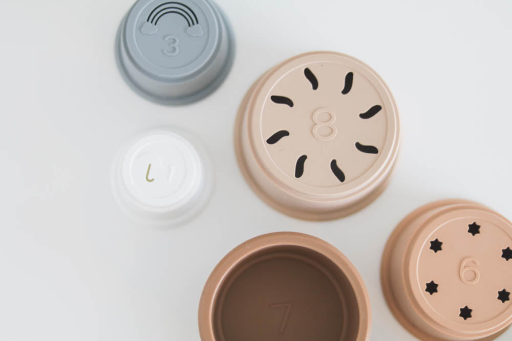 Silicone Stacking Cups