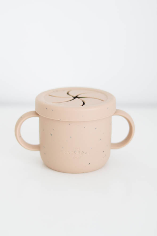 Sand Speckled Snack Cup